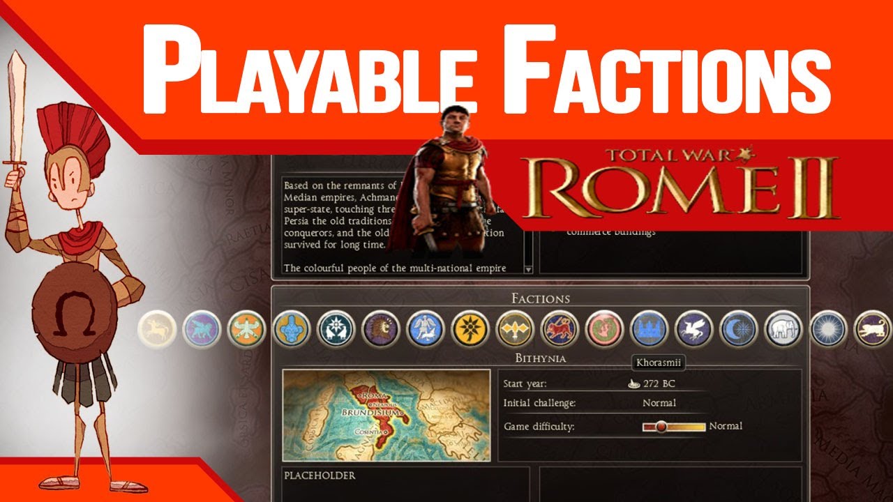 rome 2 unlock all factions